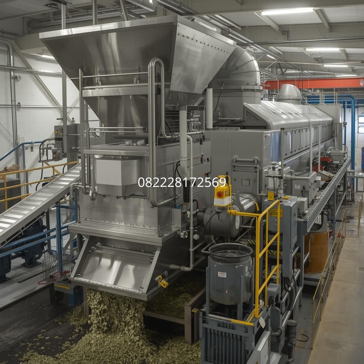 mesin pengolah biomassa hemat energi