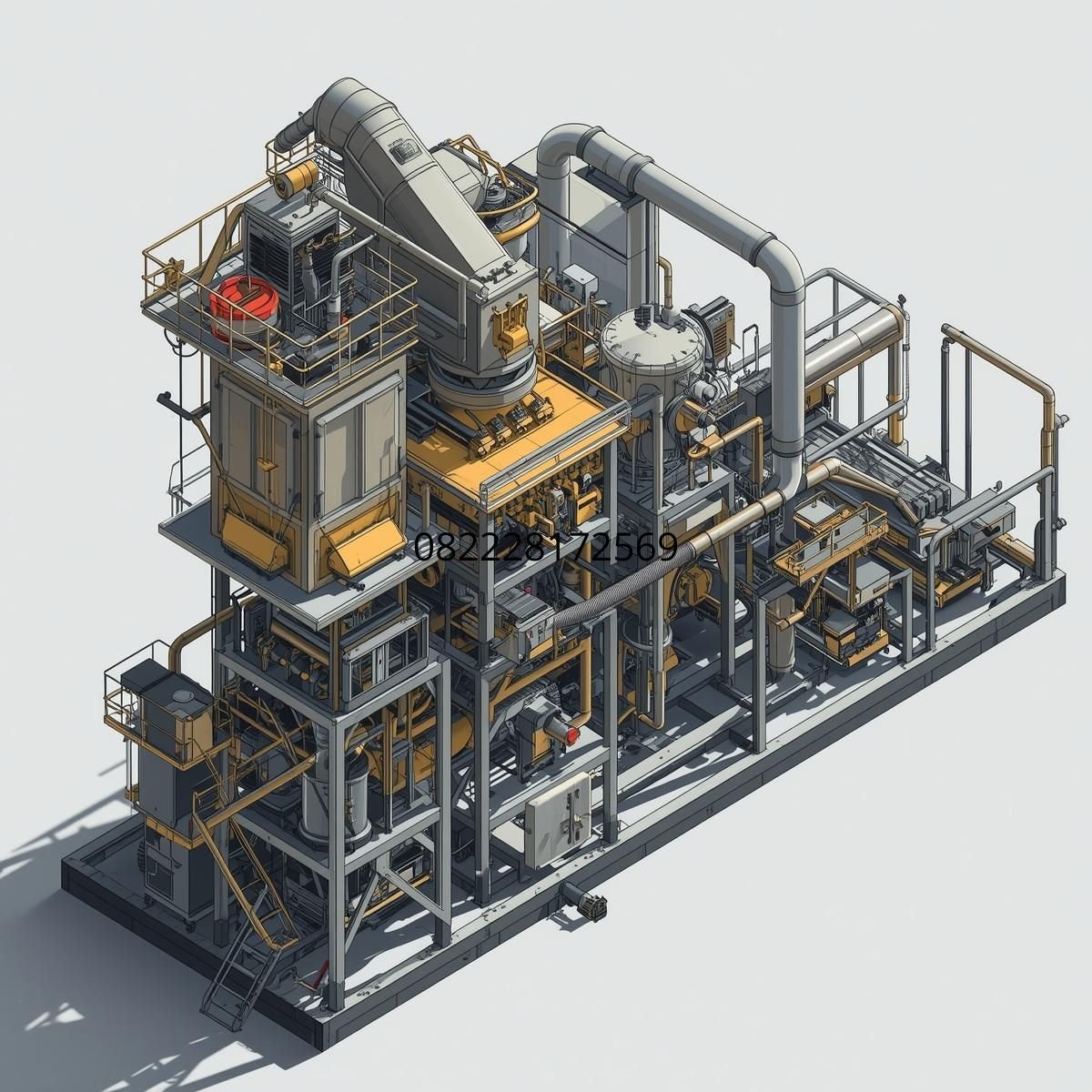mesin pengolah biomassa untuk industri