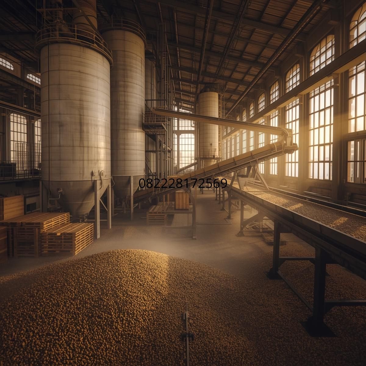 pabrik wood pellet untuk industri