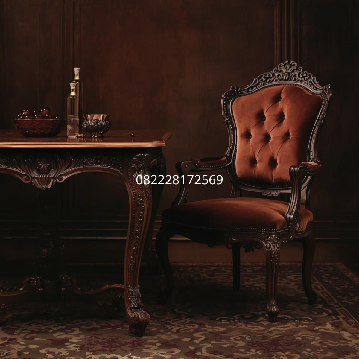 furniture klasik untuk rumah mewah