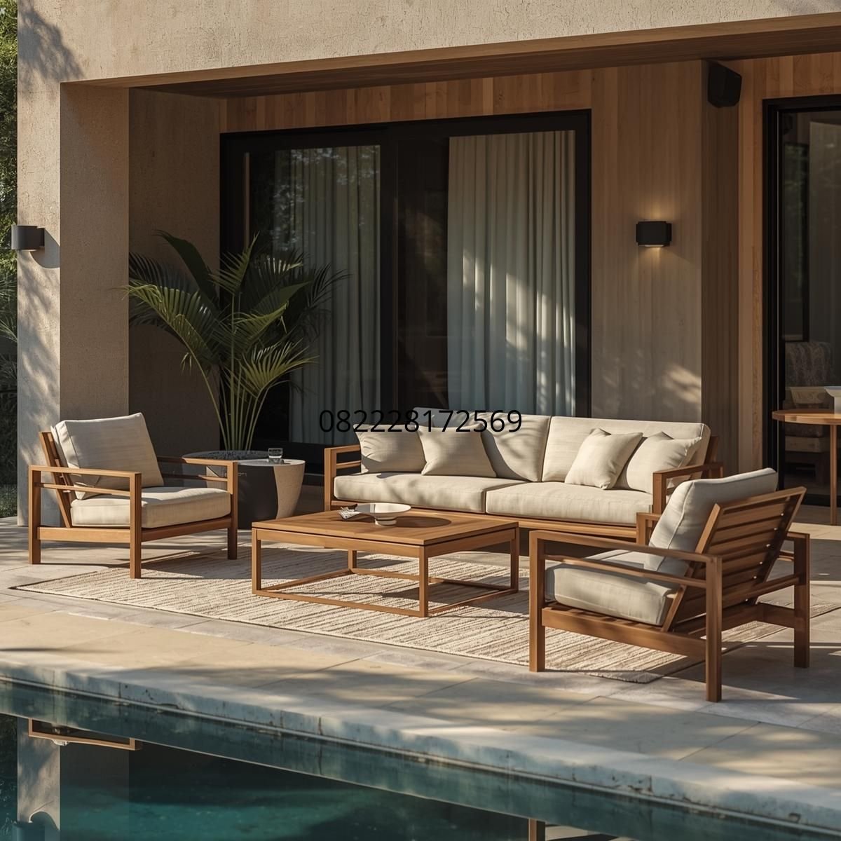 Dekorasi outdoor modern