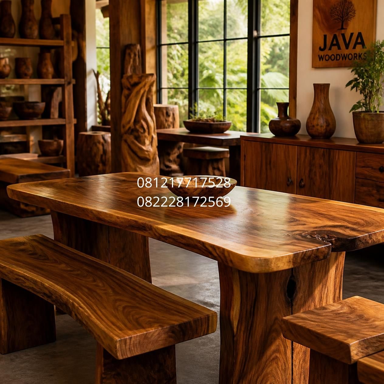 supplier furniture kayu Indonesia