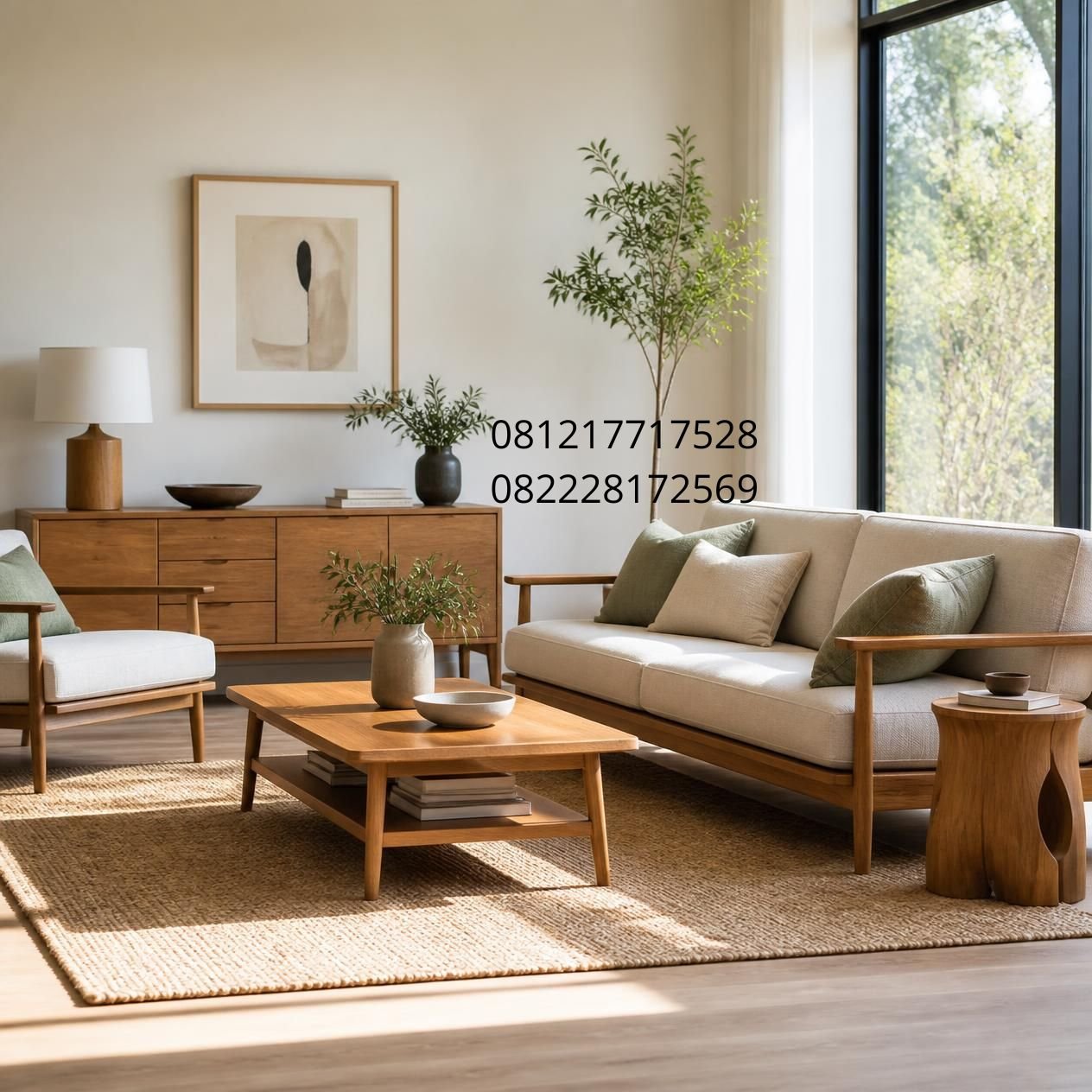 furnitur kayu minimalis