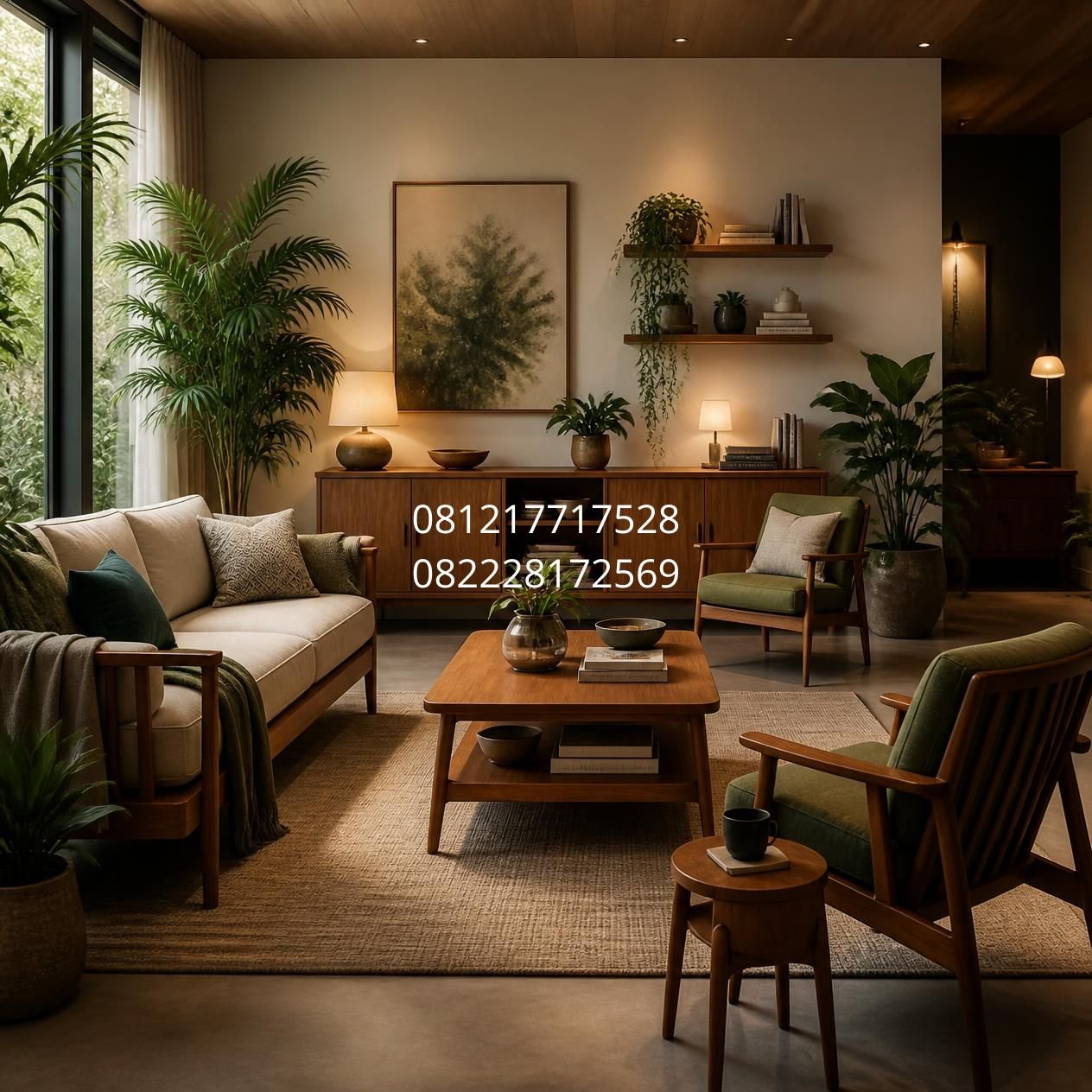 desain furniture kayu terbaru