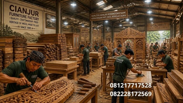 Pabrik furniture Cianjur