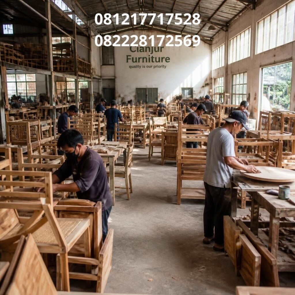 Pabrik furniture di Cianjur