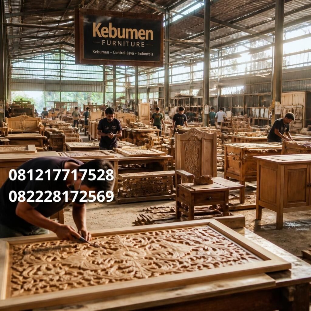 Pabrik furniture di Kebumen