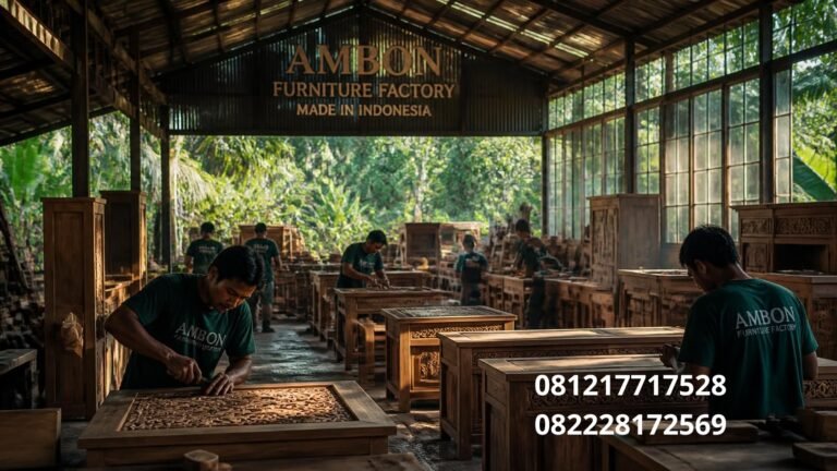 Pabrik furniture Ambon