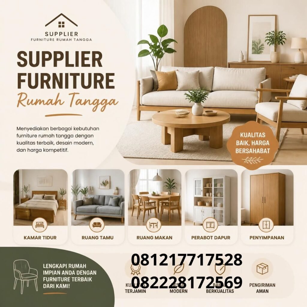 Distributor Furniture Rumah Tangga
