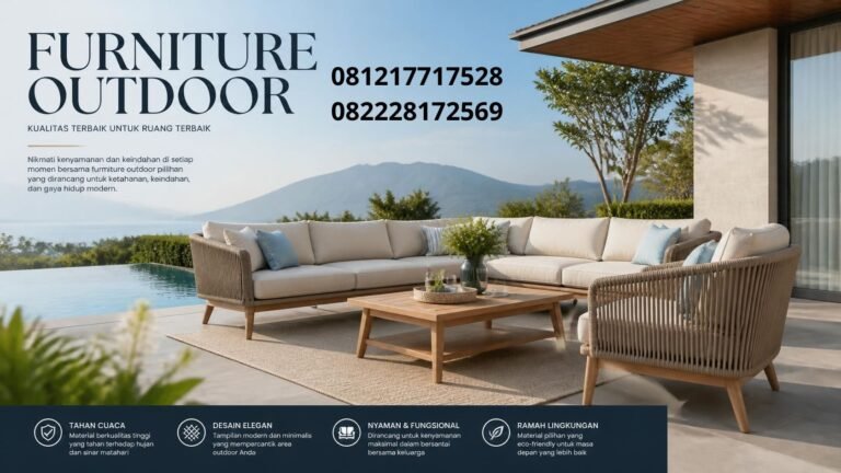 Furniture Outdoor Berkualitas