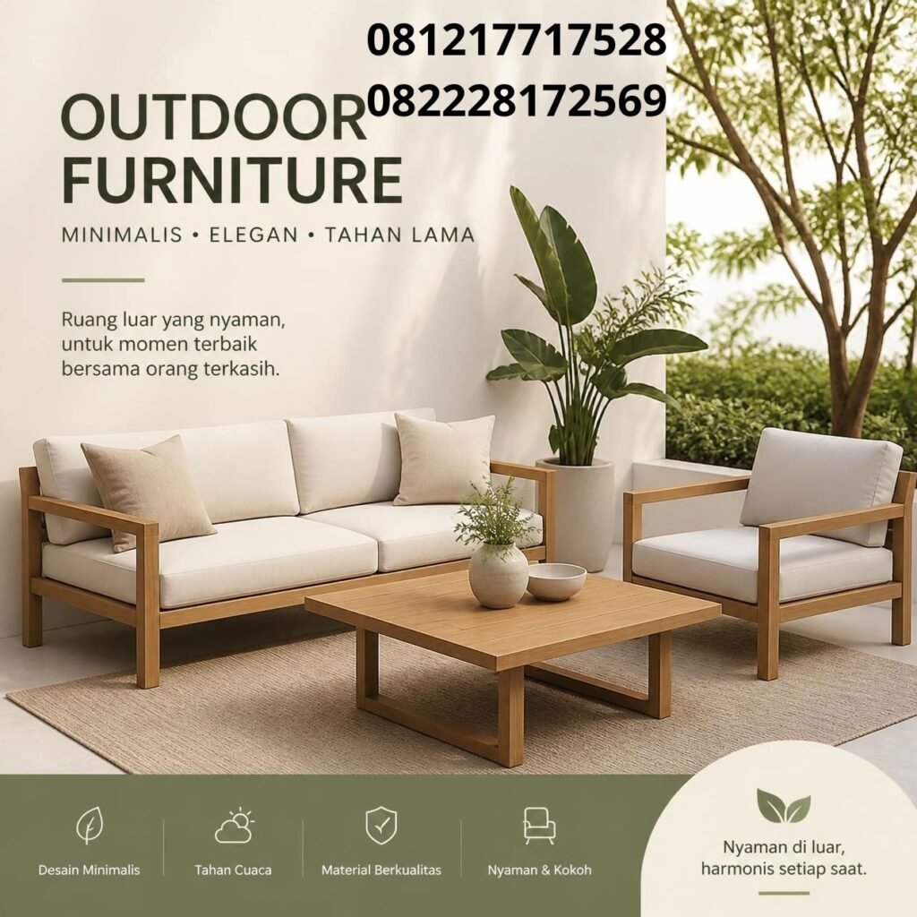 Furniture Outdoor Custom Minimalis