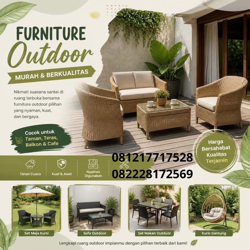 Furniture Outdoor Modern Murah