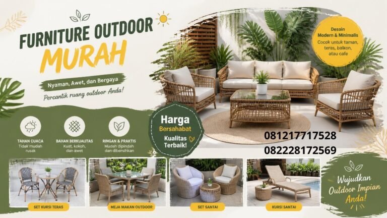 Furniture Outdoor Murah