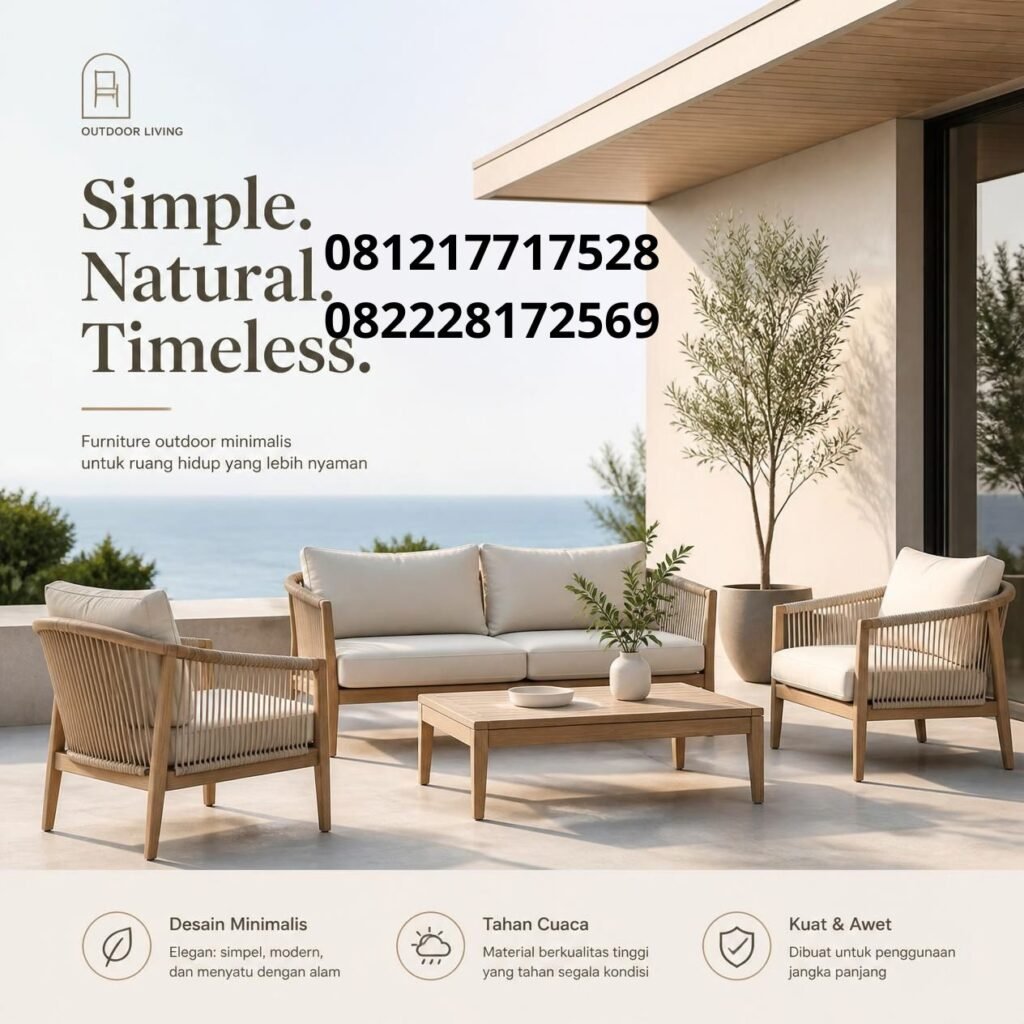 Furniture Patio Minimalis