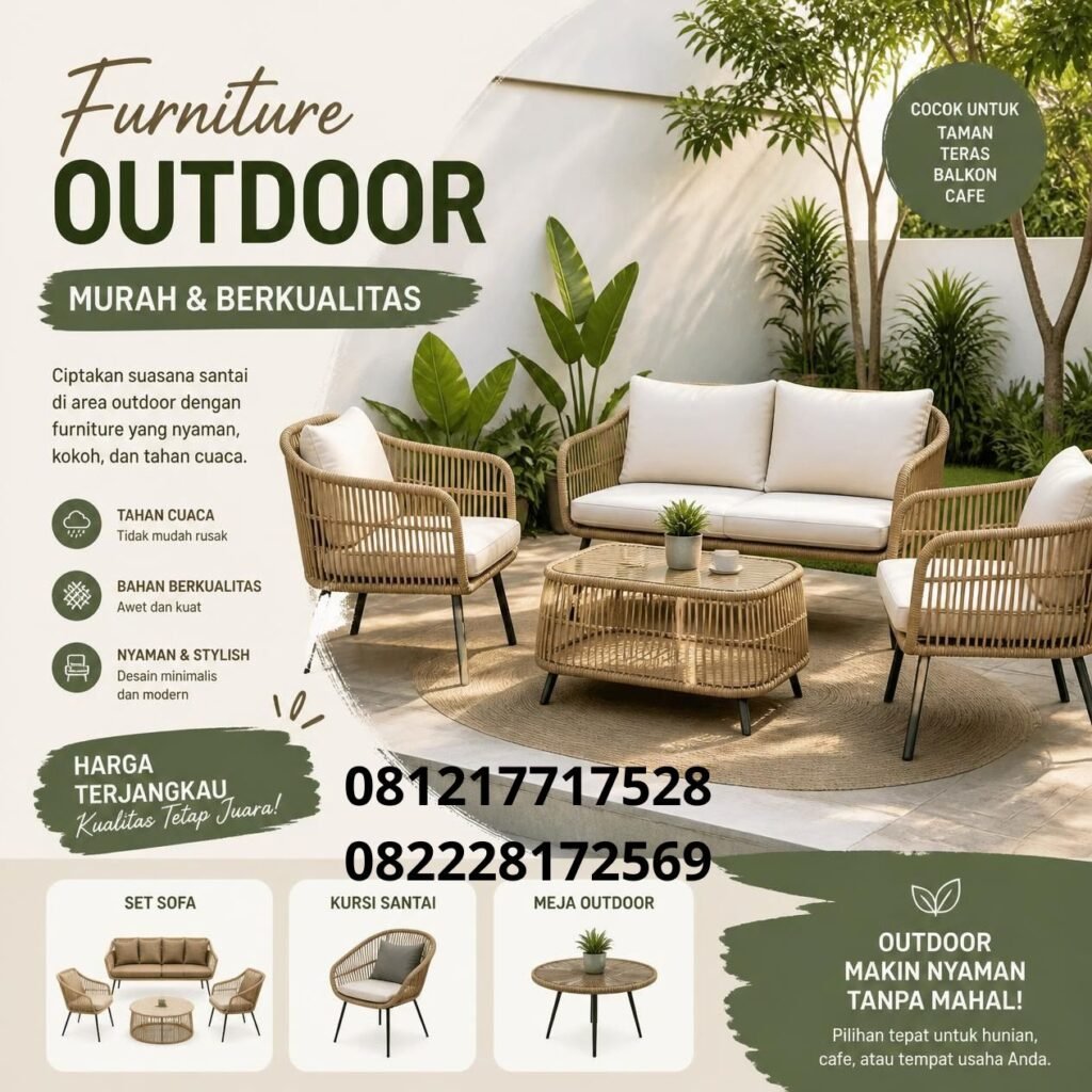 Furniture Taman Murah