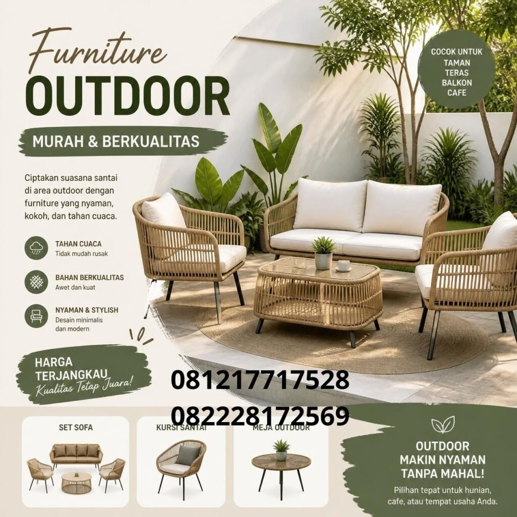 Harga Furniture Outdoor Murah