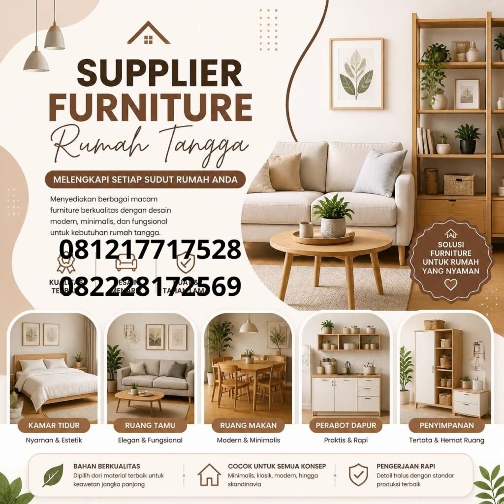 Harga Furniture Rumah Tangga 