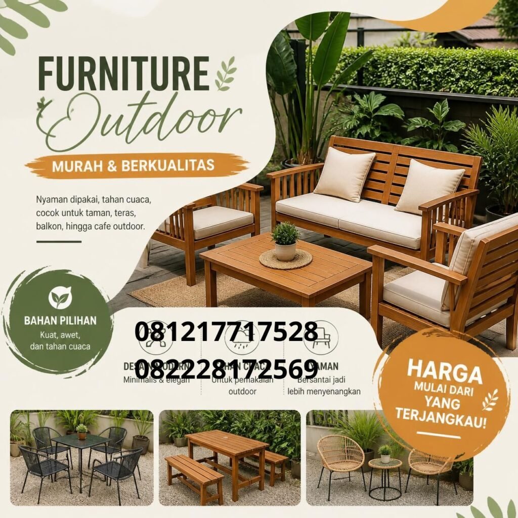 Jual Furniture Outdoor Murah