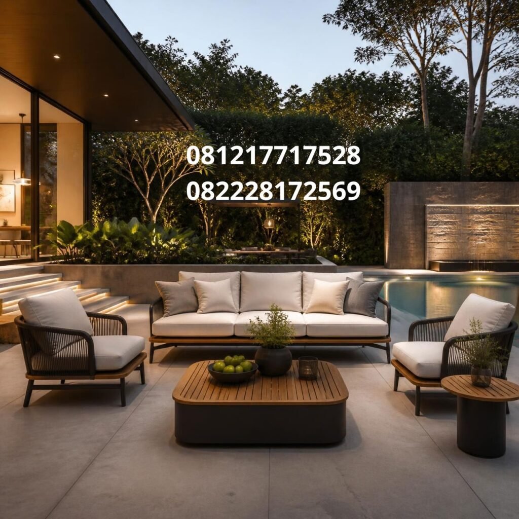 Jual furniture outdoor modern