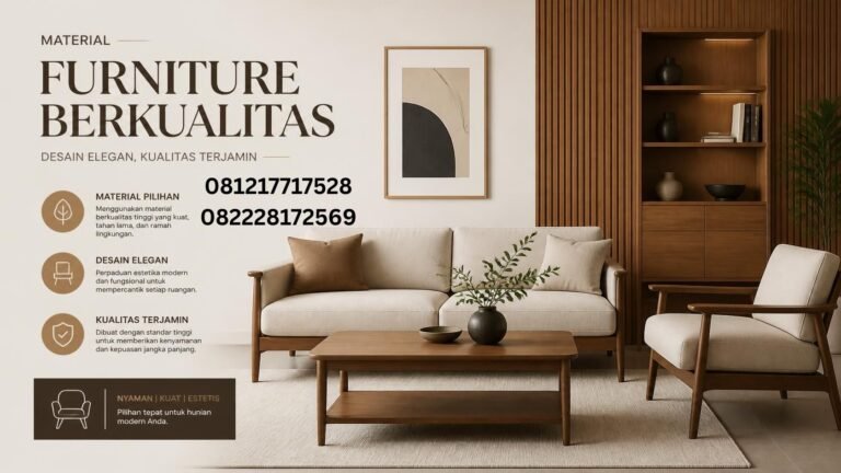 Material Furniture Berkualitas