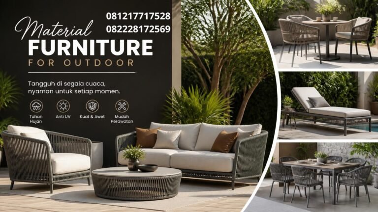Material Furniture Teras