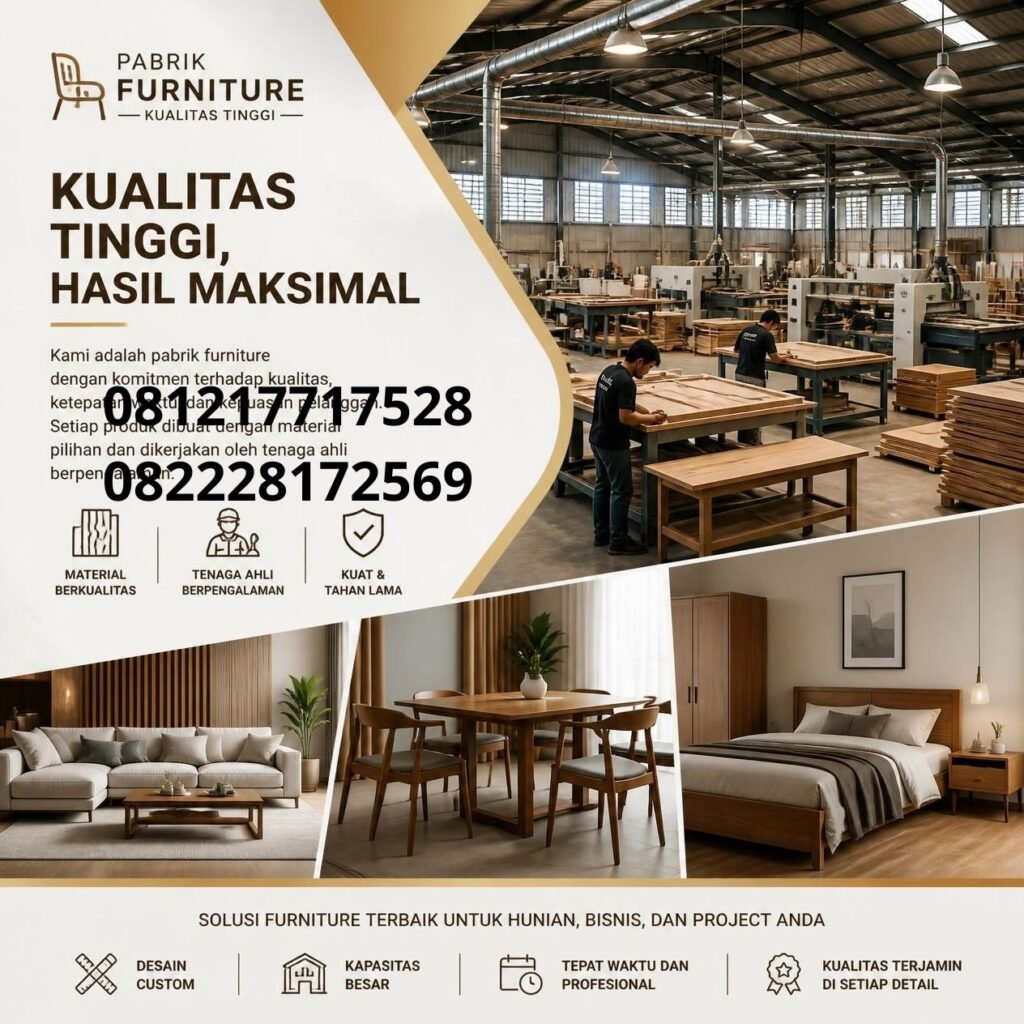 Pabrik Furniture Kayu
