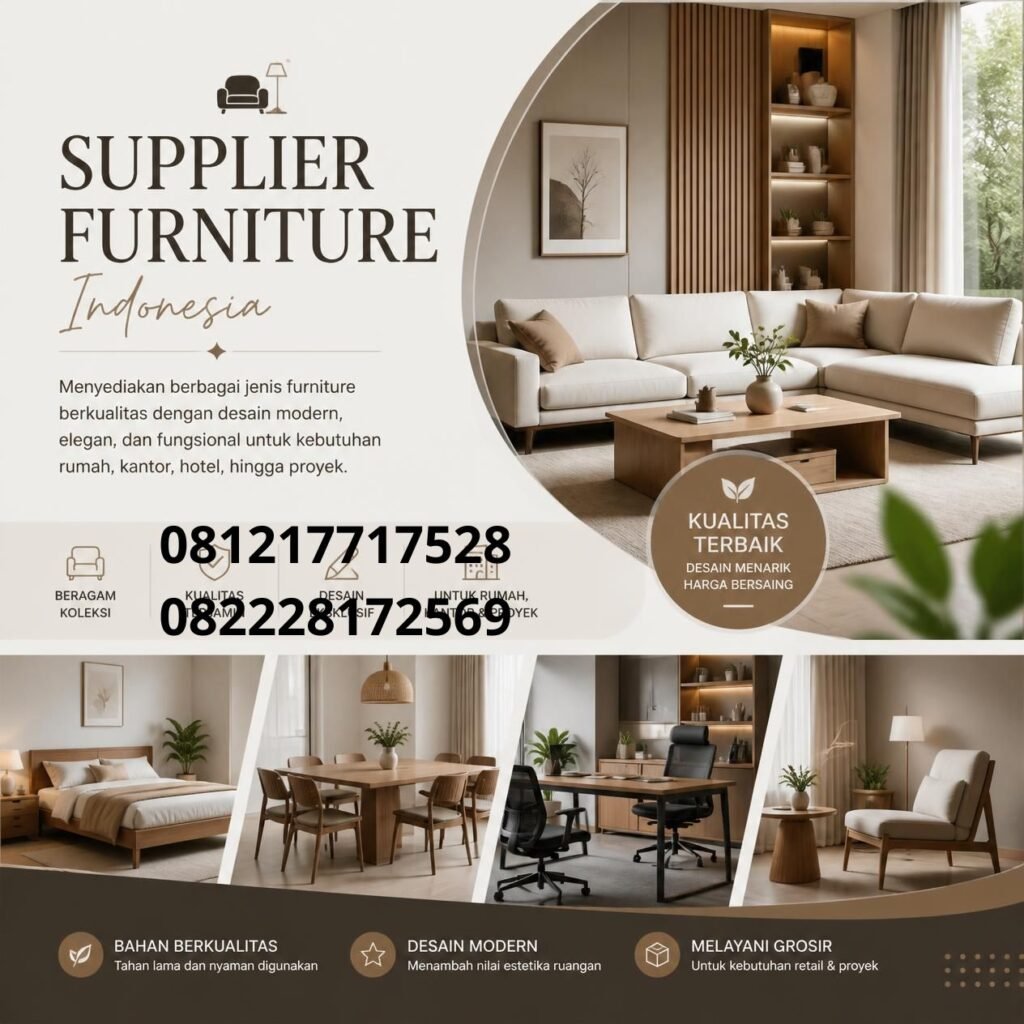 Supplier Furniture Custom Indonesia