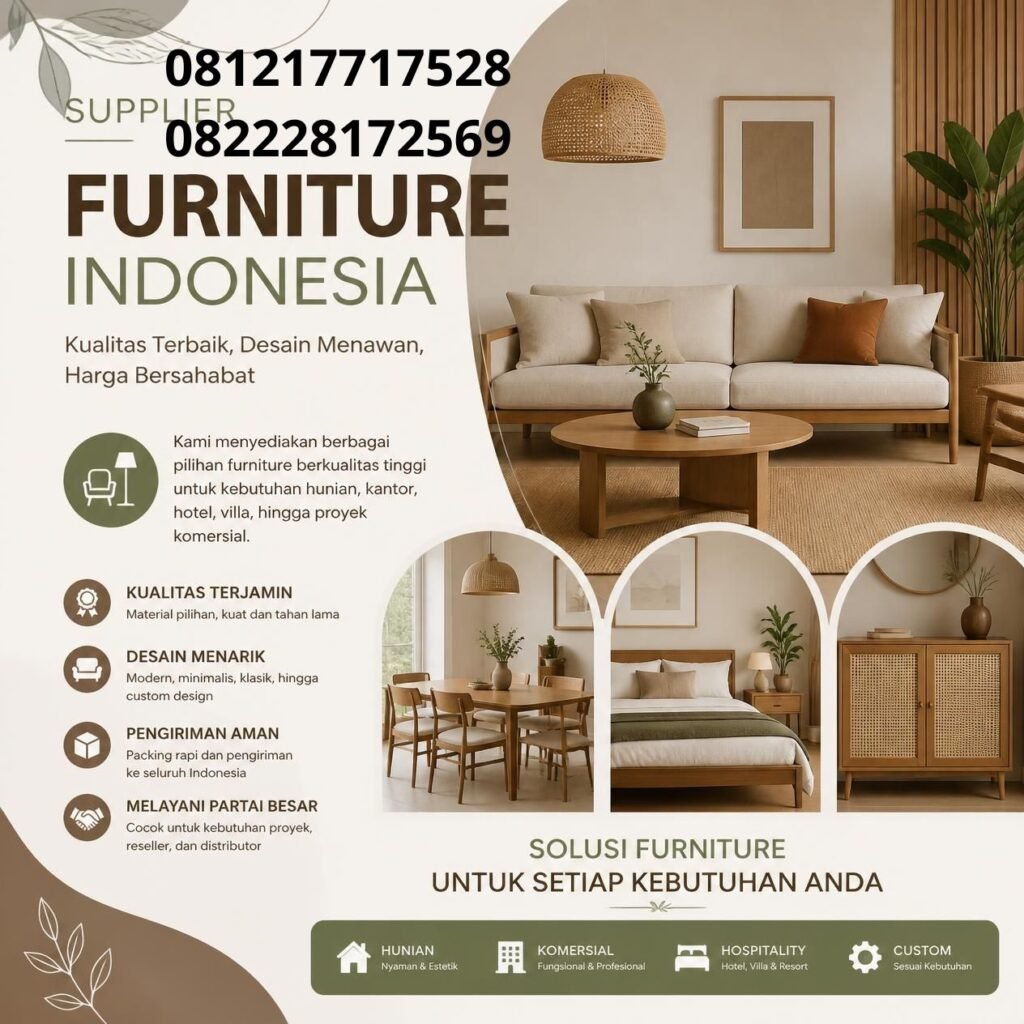 Supplier Furniture Hotel Indonesia