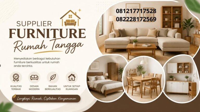 Supplier Furniture Rumah Tangga