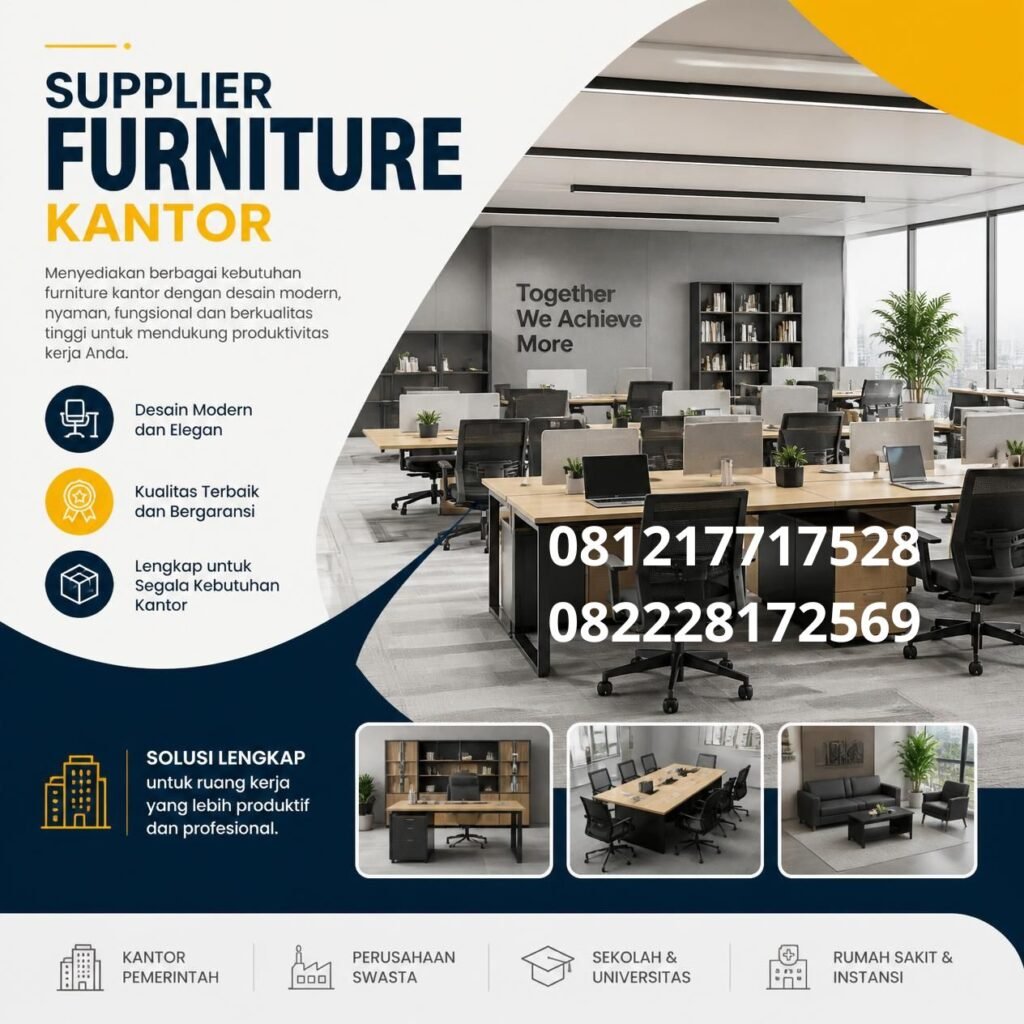 Supplier furniture kantor Surabaya